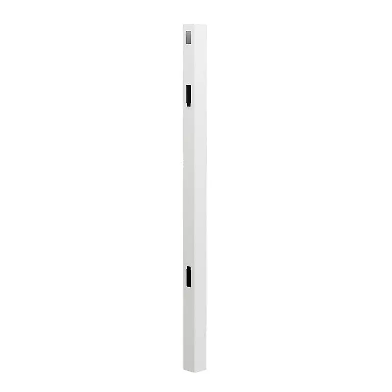 PVC Fencing Full Privacy with Vertical Slat Topper